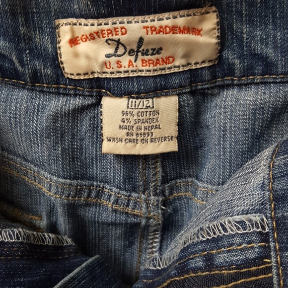 DEFUZE Stretch Jean Skirt - Picture 7 of 8